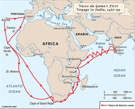 1488年の「喜望峰の rounding 」: ポルトガル探検と東インド航路への道