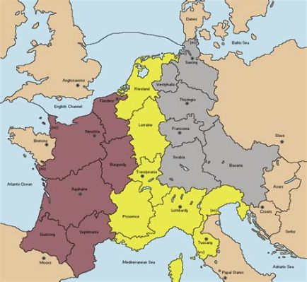  フランク王国における「ヴェルダン条約」: 東フランク王国の誕生とヨーロッパの政治地図の再編